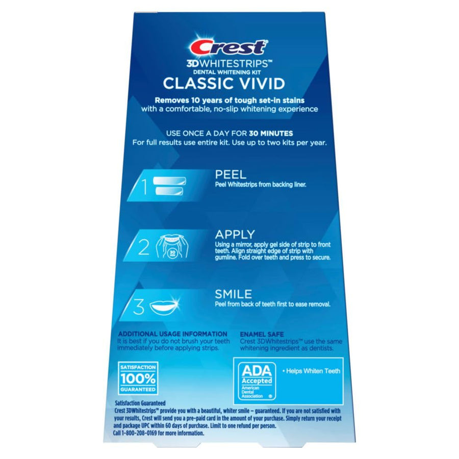Crest 3D Whitestrips Classic Vivid