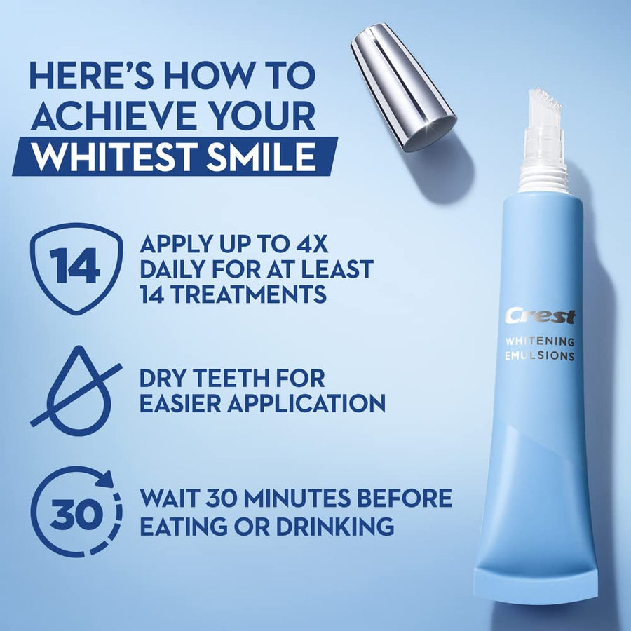 Crest Whitening Emulsions