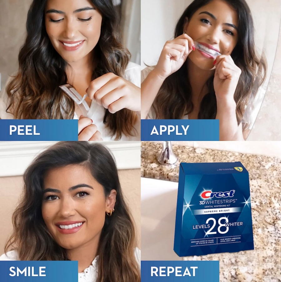 Crest 3D Whitestrips Supreme Bright