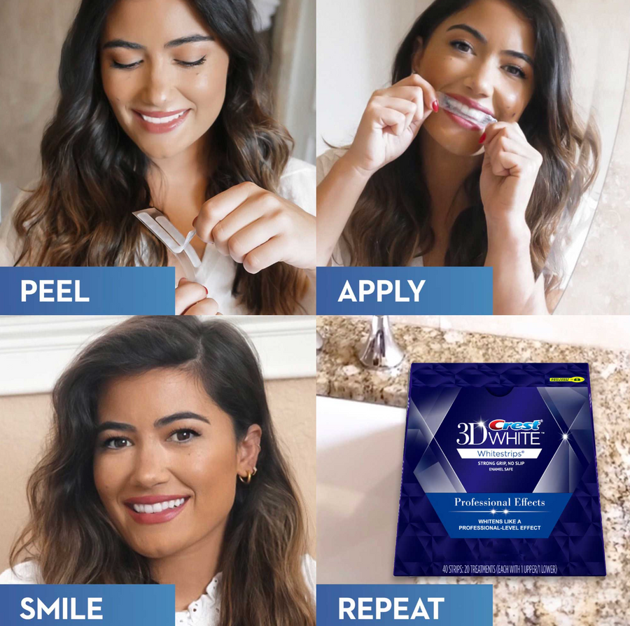 Crest 3D Whitestrips Professional Effects Luxe