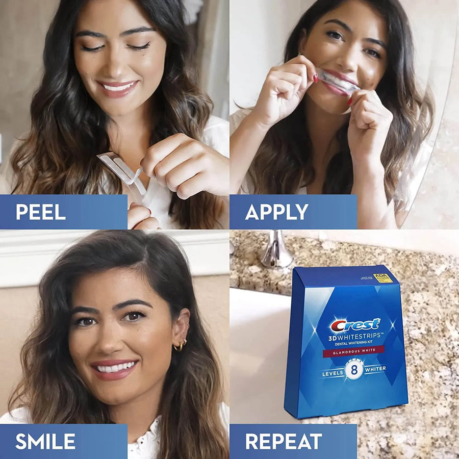 Crest 3D Whitestrips Glamorous White